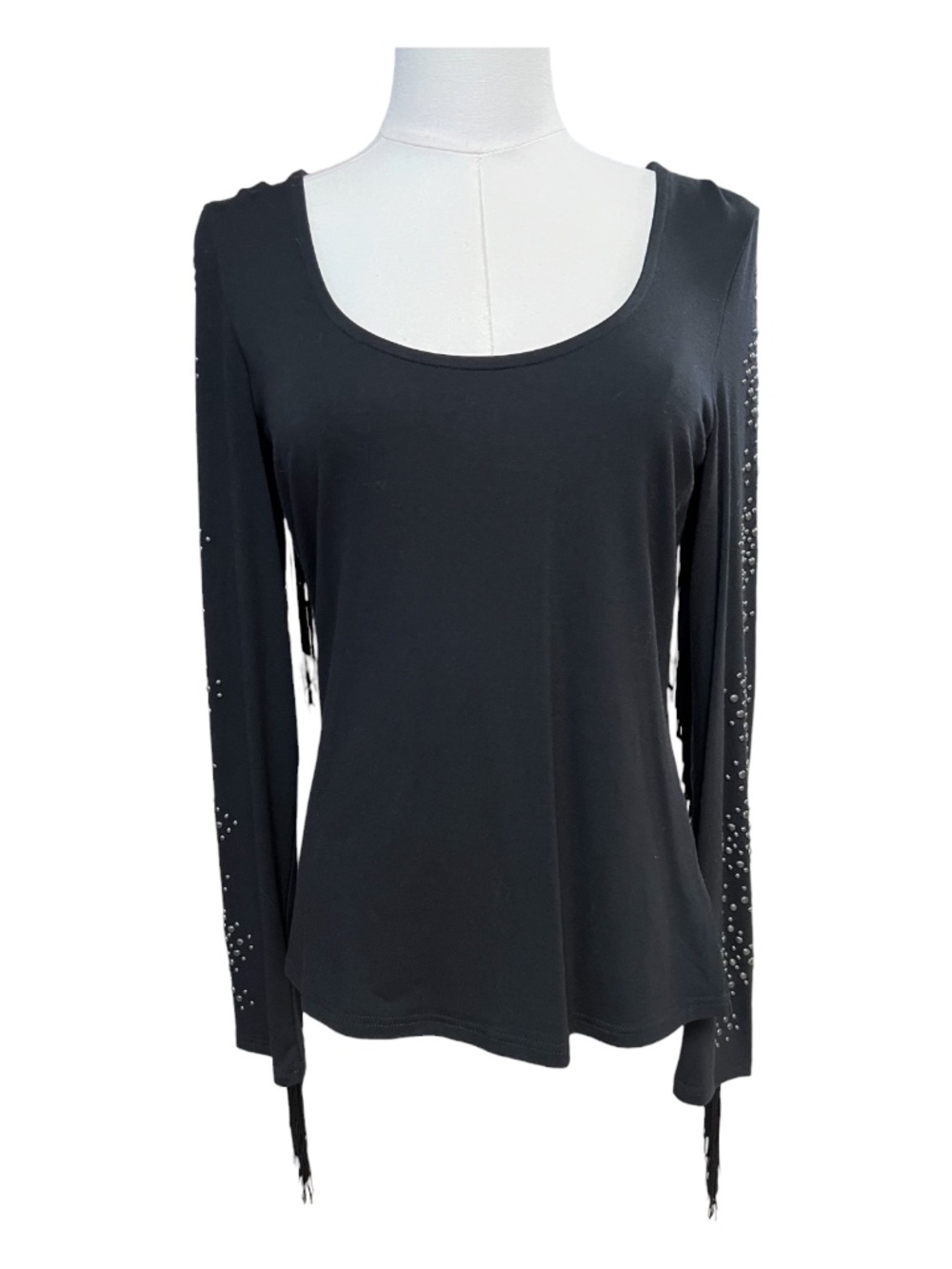 EUC Idyllwind by Miranda Lambert Studded Fringe Top | Size S/P